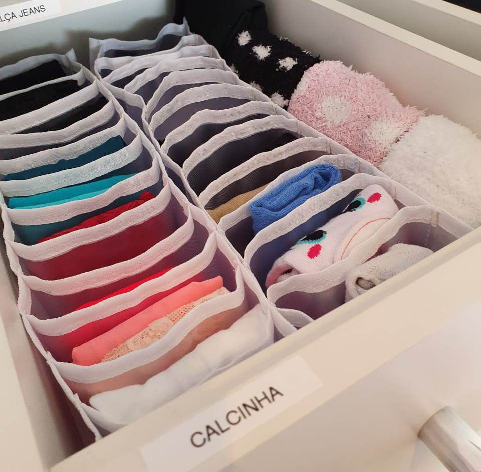 Caixas Organizadoras Pequenas: Solução Charmosa para Peças Íntimas - inspiração 1
