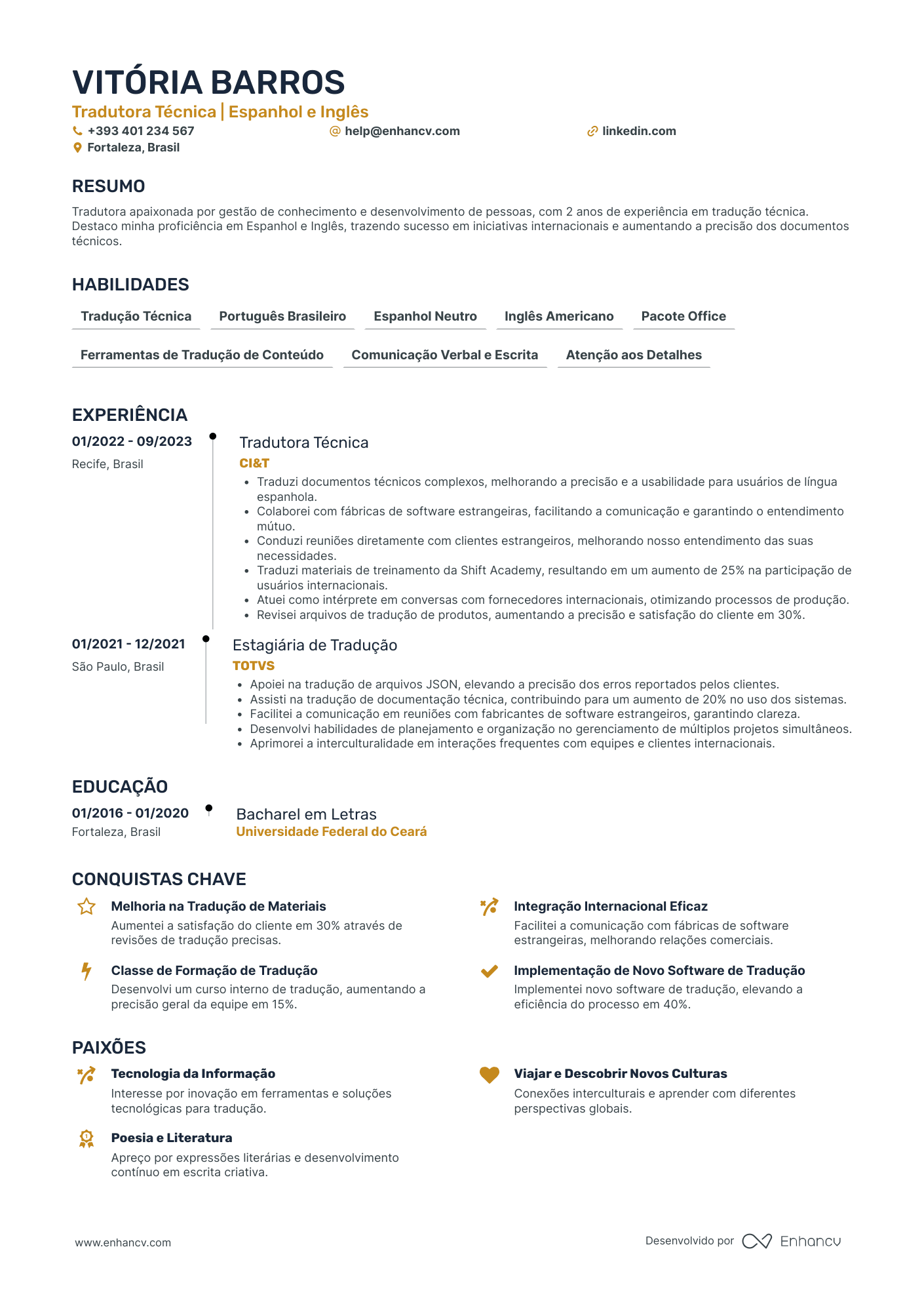 Objetivo Profissional: Como Redigir um 'Career Objective' ou 'Professional Summary' que Cativa - inspiração 2