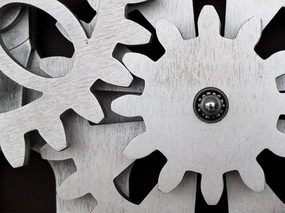 Decoração de Parede com Engrenagens: Um Ponto Focal Industrial - inspiração 1