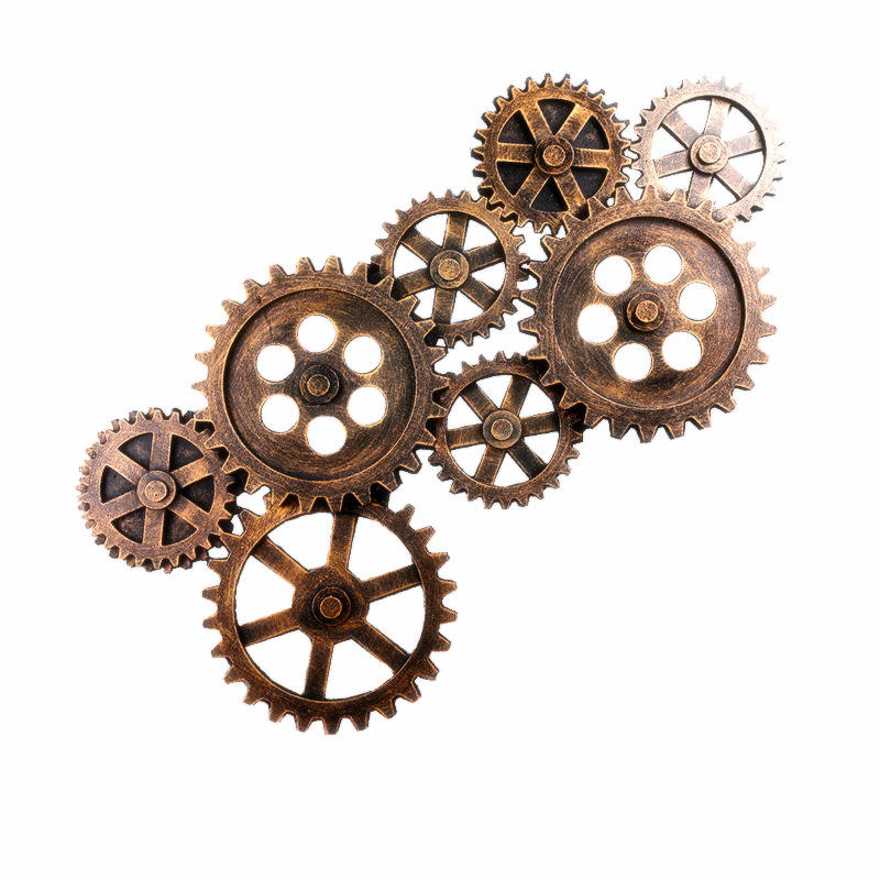 Relógios de Parede: O Tempo em Movimento Mecânico - inspiração 2