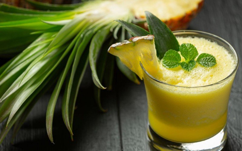 Versão Cremosa: Abacaxi, Hortelã e Iogurte Natural - inspiração 1