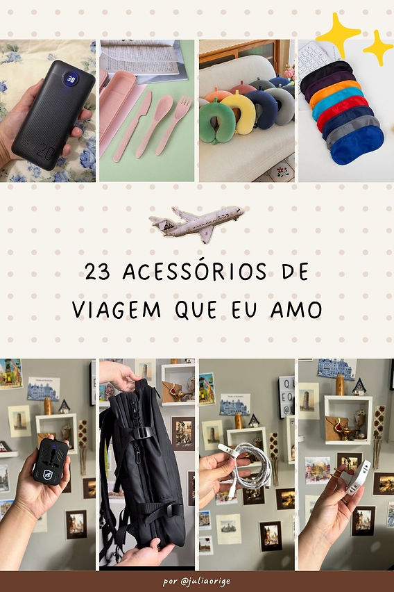 melhores organizadores de mala para viagem internacional