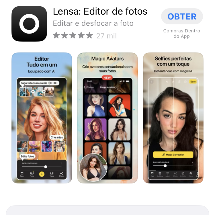 aplicativo que envelhece a foto