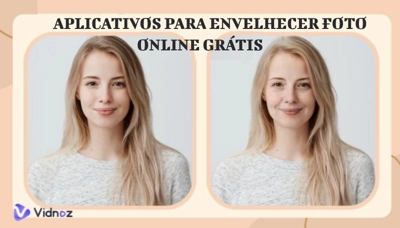 Ferramentas online gratuitas para envelhecer fotos com IA