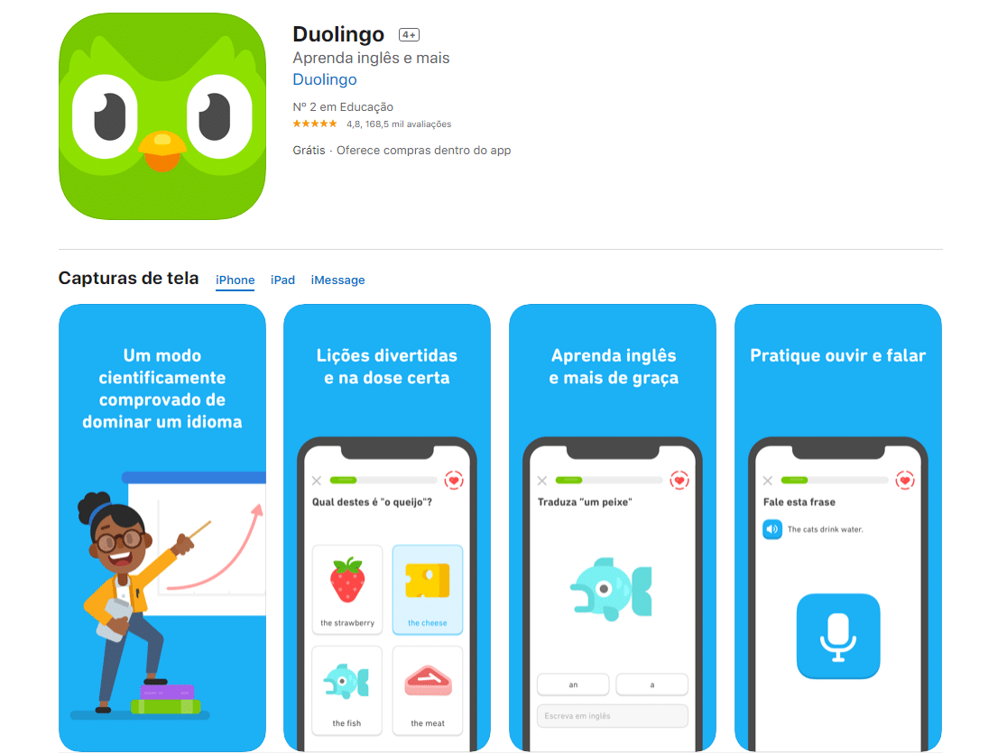 5 ideias de títulos:
1. Duolingo vs. Busuu: Qual o melhor app para você?
2. Aprenda um novo idioma com estes 3 aplicativos gratuitos.
3. Dicas de ouro para turbinar seu aprendizado de idiomas com apps.
4. HelloTalk e Tandem: Conecte-se com nativos e pratique seu novo idioma.
5. Forvo e Falou: Ferramentas essenciais para aprimorar sua pronúncia.