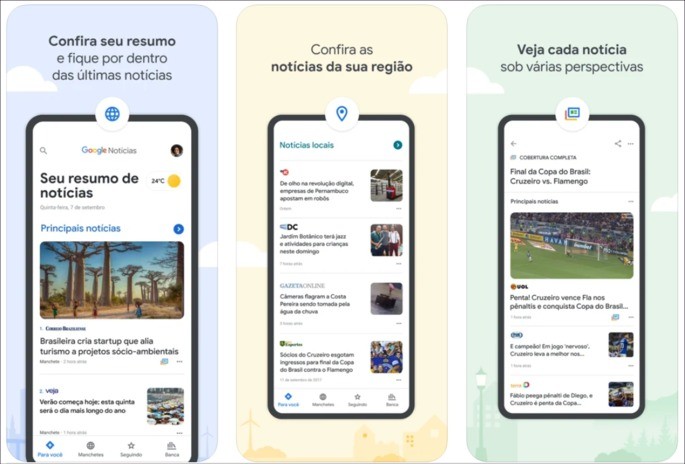 apps para ler noticias rapido