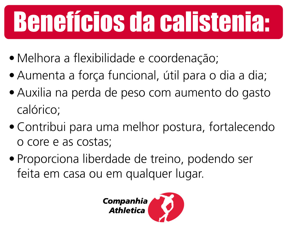 calistenia benefícios