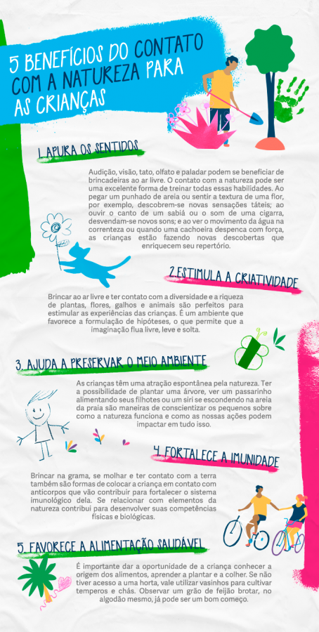 como o contato com a natureza melhora a criatividade