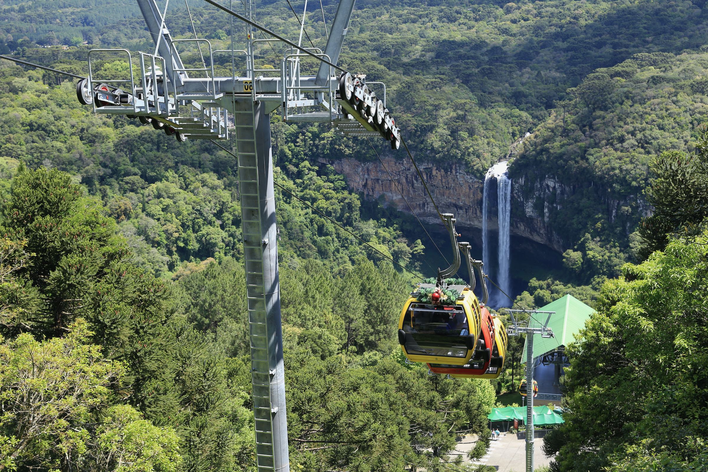 bondinhos aereos parque da serra