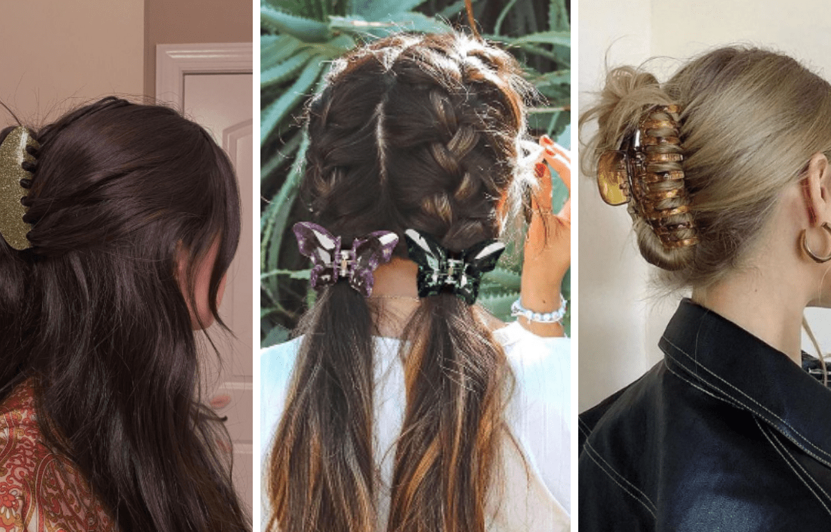 cabelo com piranha anos 2000