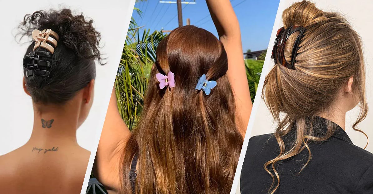 cabelo com piranha anos 2000