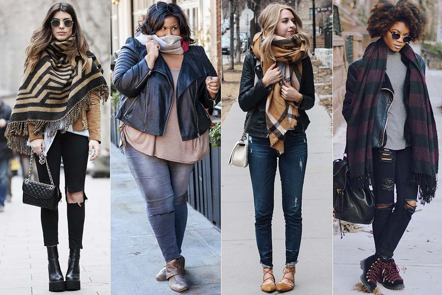 erros comuns ao usar cachecol e echarpe