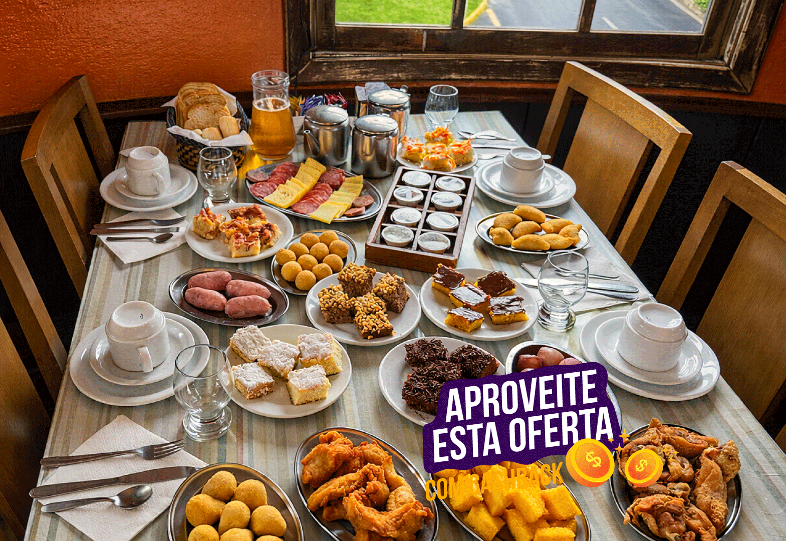 café colonial onde comer