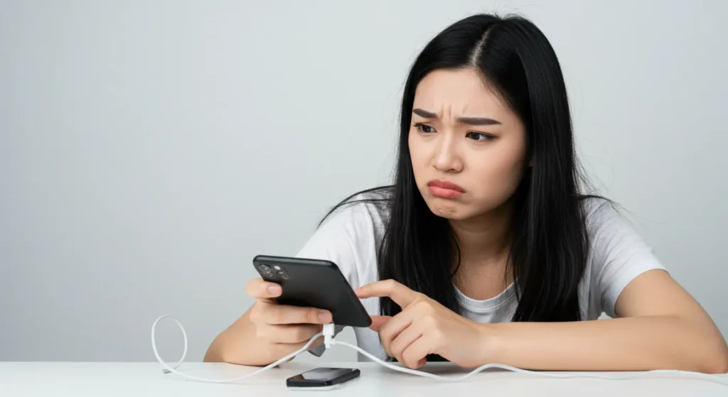 celular não carrega erro comum