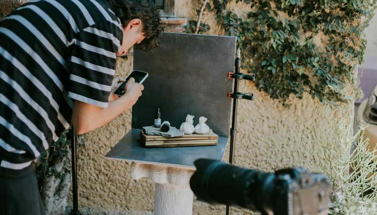 cenario para fotos de produtos