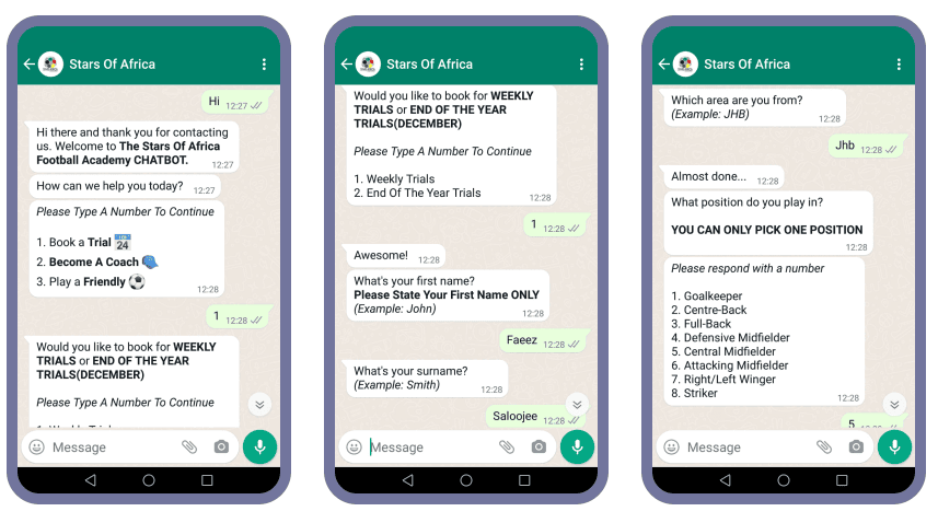 chatbot para whatsapp business