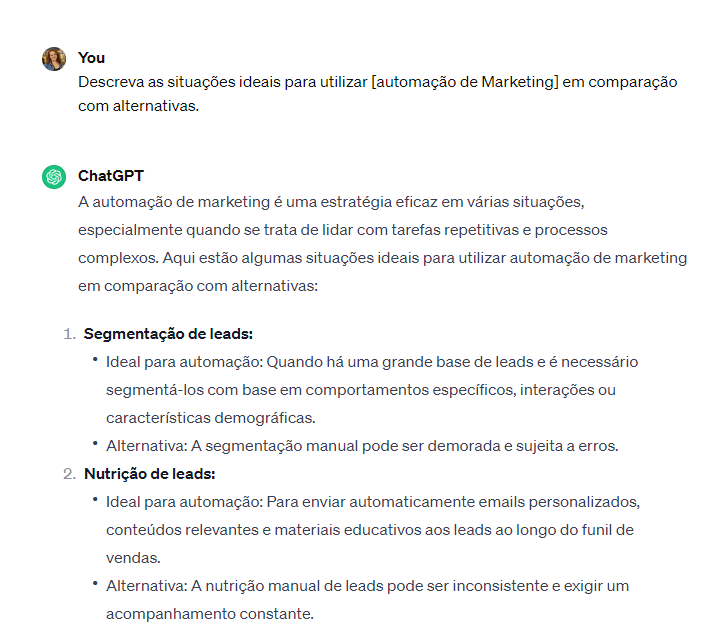 chatgpt para criar textos marketing