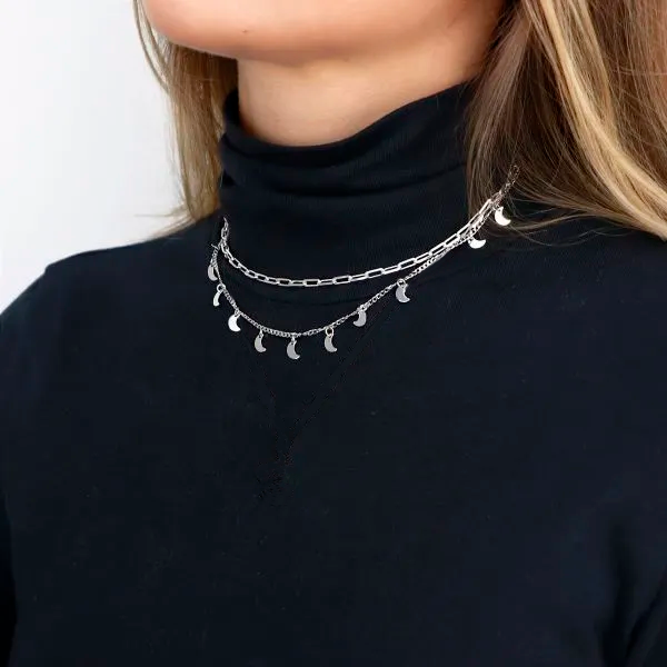 colares para usar com gola alta