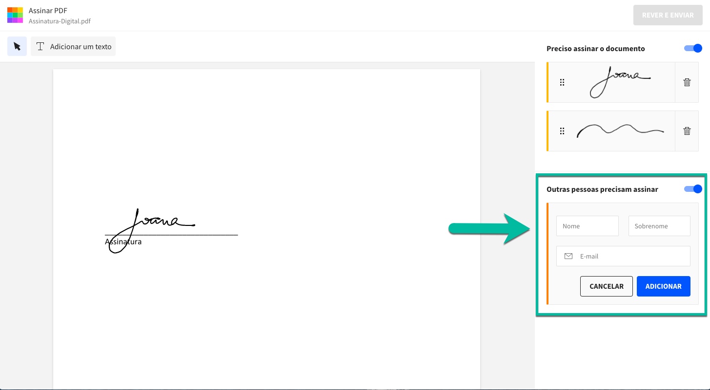 como assinar documento digitalmente gratis