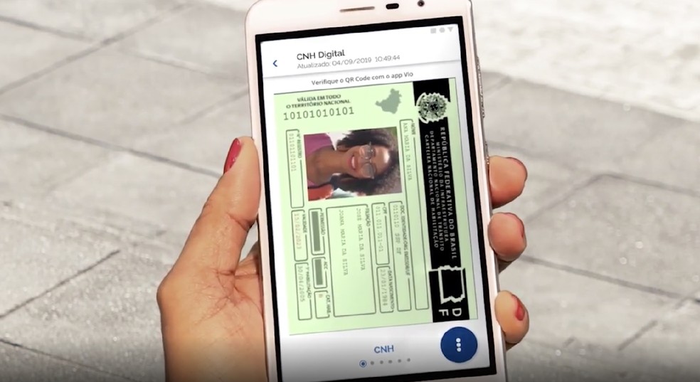 erros ao baixar cnh digital