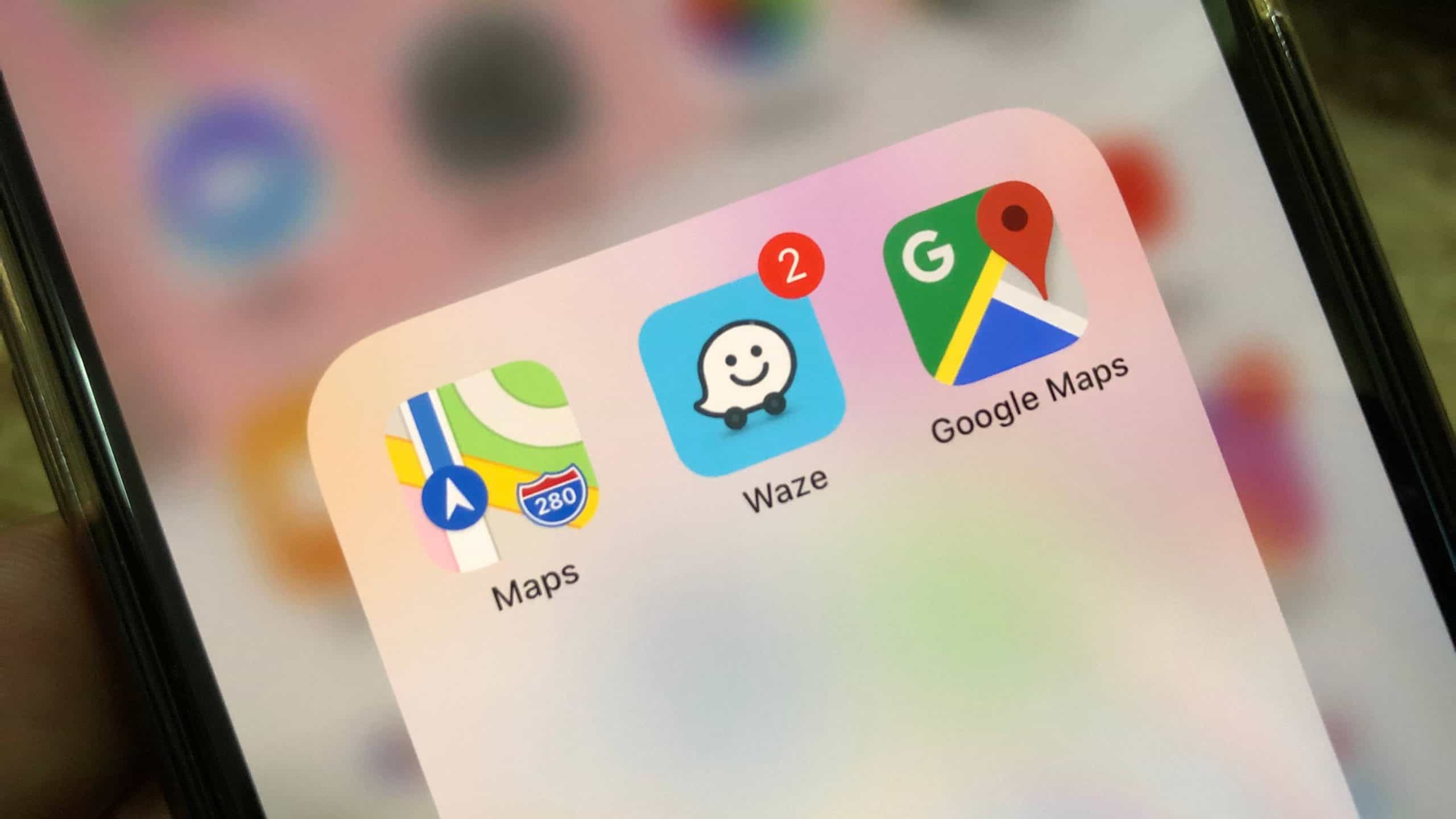 como baixar mapa offline waze