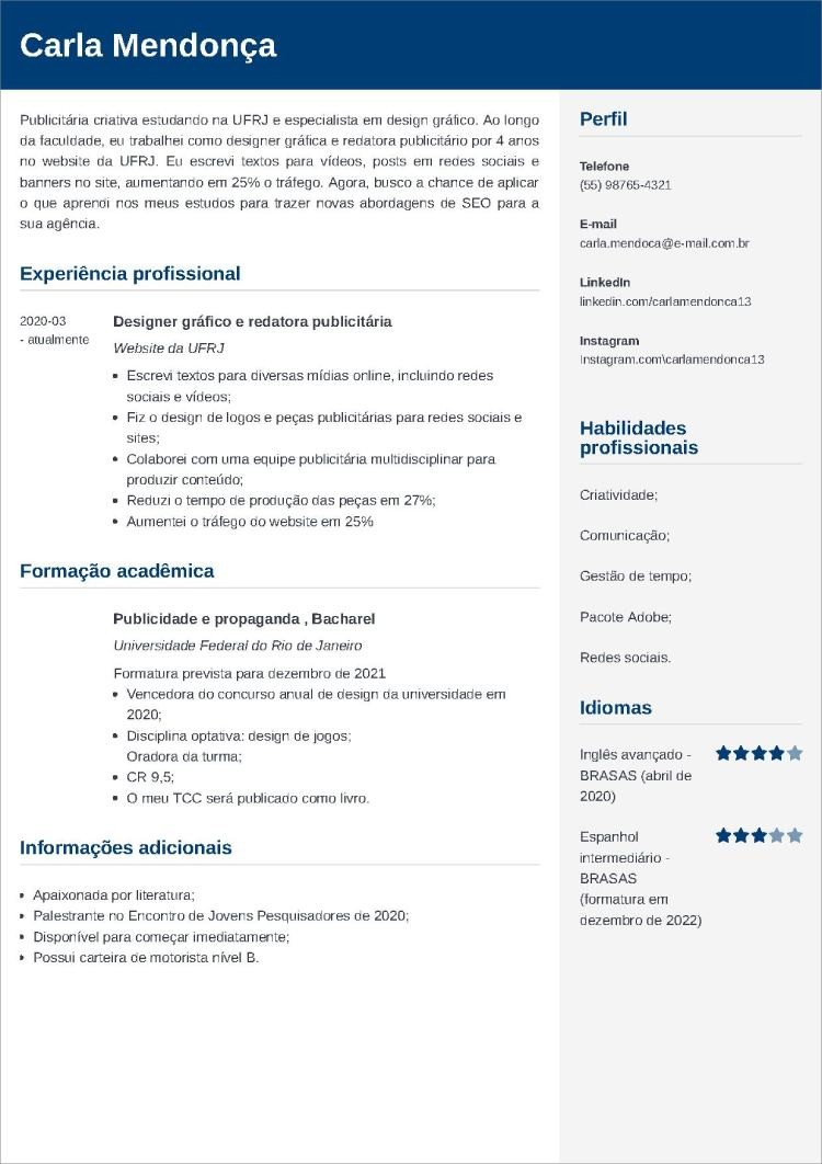 melhores cursos para colocar no currículo em andamento