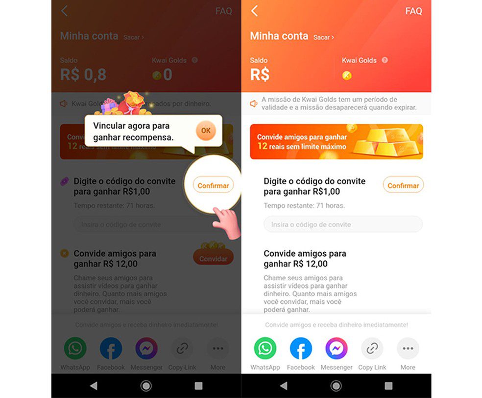 Kwai Gold: Entenda como funciona o sistema de recompensas