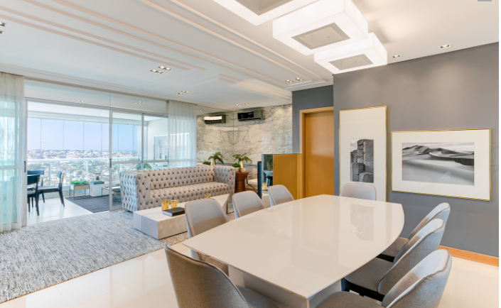 inspiração de decoração com móveis laqueados