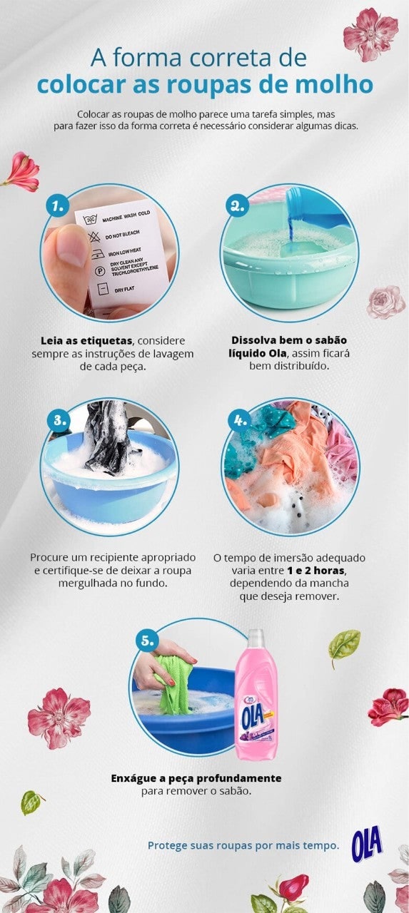 como cuidar de roupas brancas
