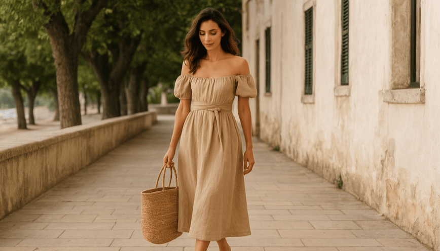 como cuidar de roupas de linho italiano