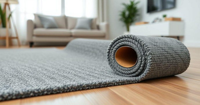 como cuidar de tapetes de vinil