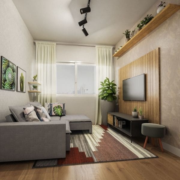 como decorar sala pequena com pouco dinheiro