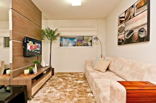 como decorar sala pequena com pouco dinheiro