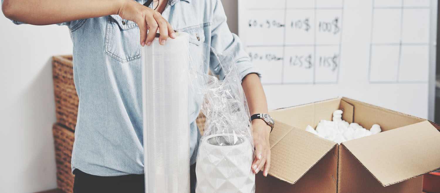 como embalar produtos para não quebrar