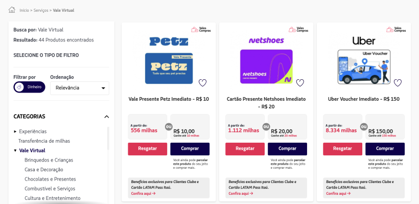 como emitir passagem com milhas