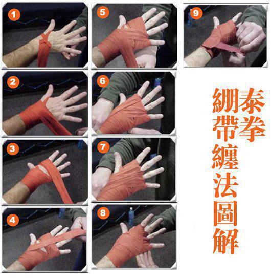 como enfaixar a mão para boxe e muay thai