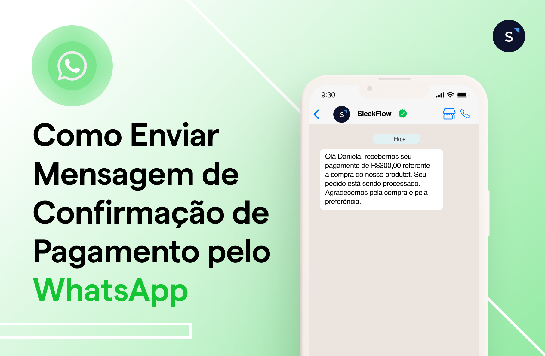 como enviar comprovante pelo whatsapp