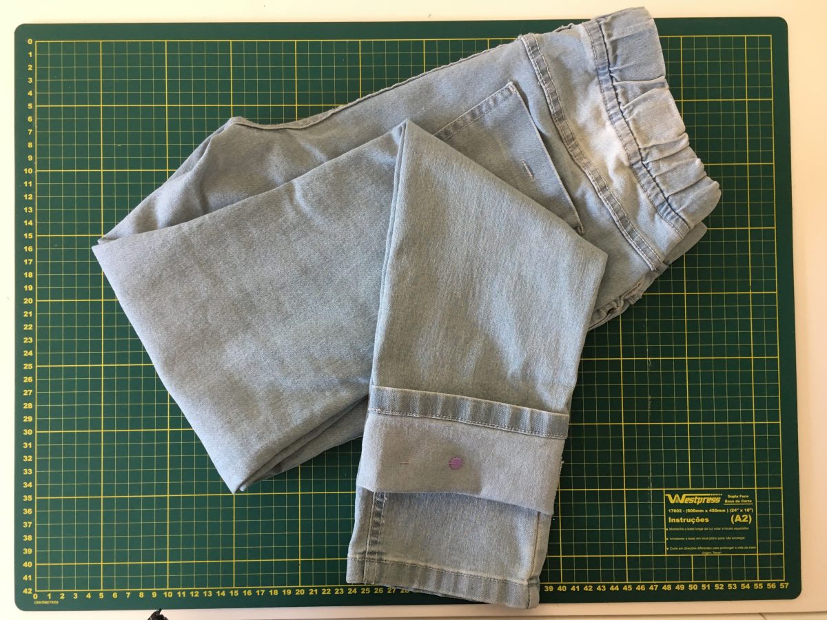 erros comuns ao usar fita para bainha de calça