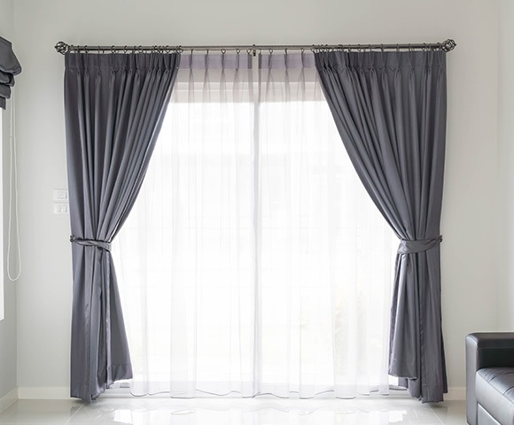 como fazer cortina de voil simples