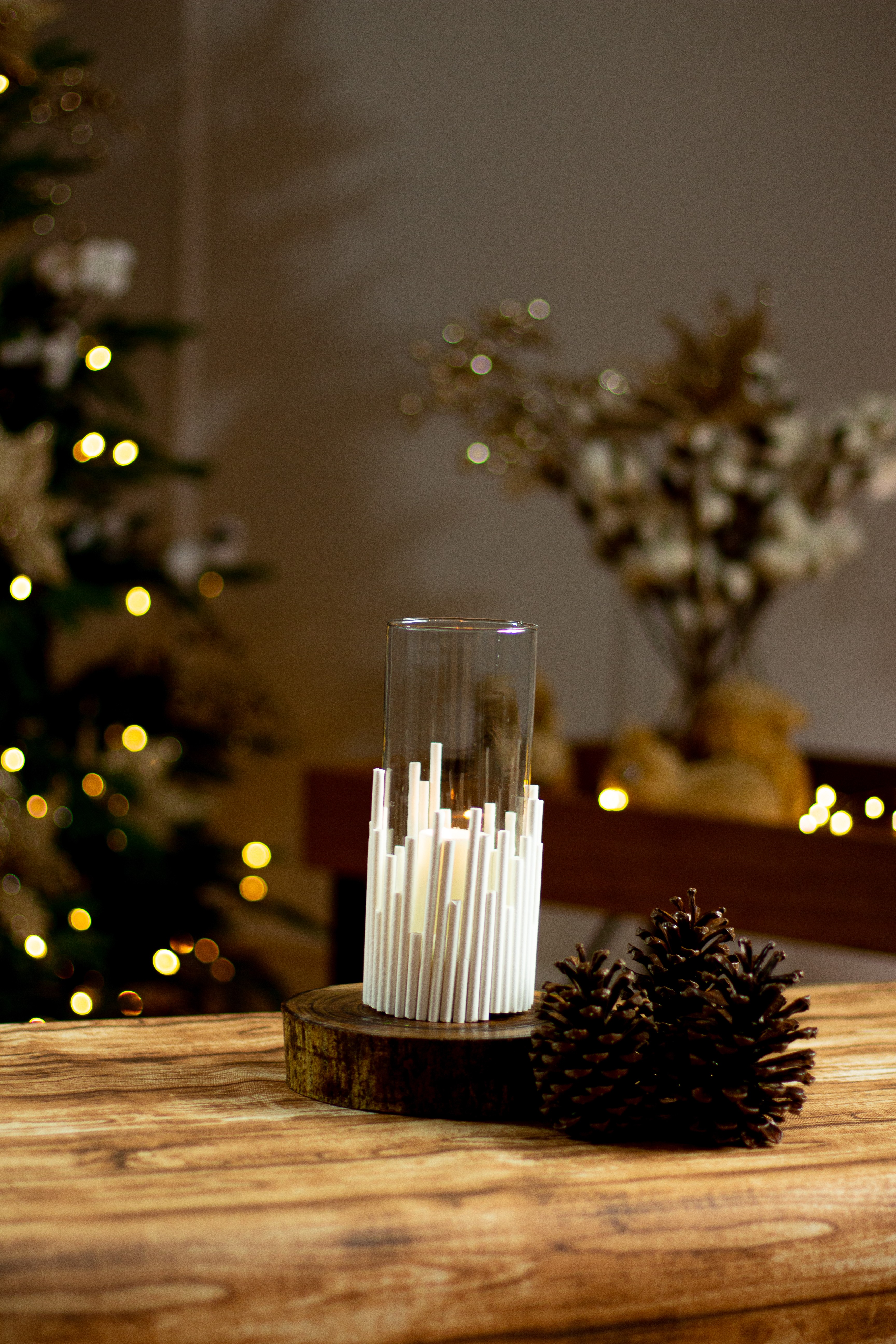 como fazer luminaria com pote de vidro