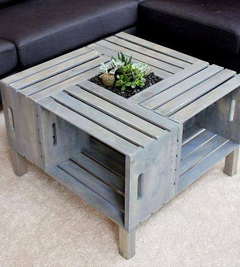 10 Ideias Criativas para Reutilizar Caixotes de Feira na Decoração