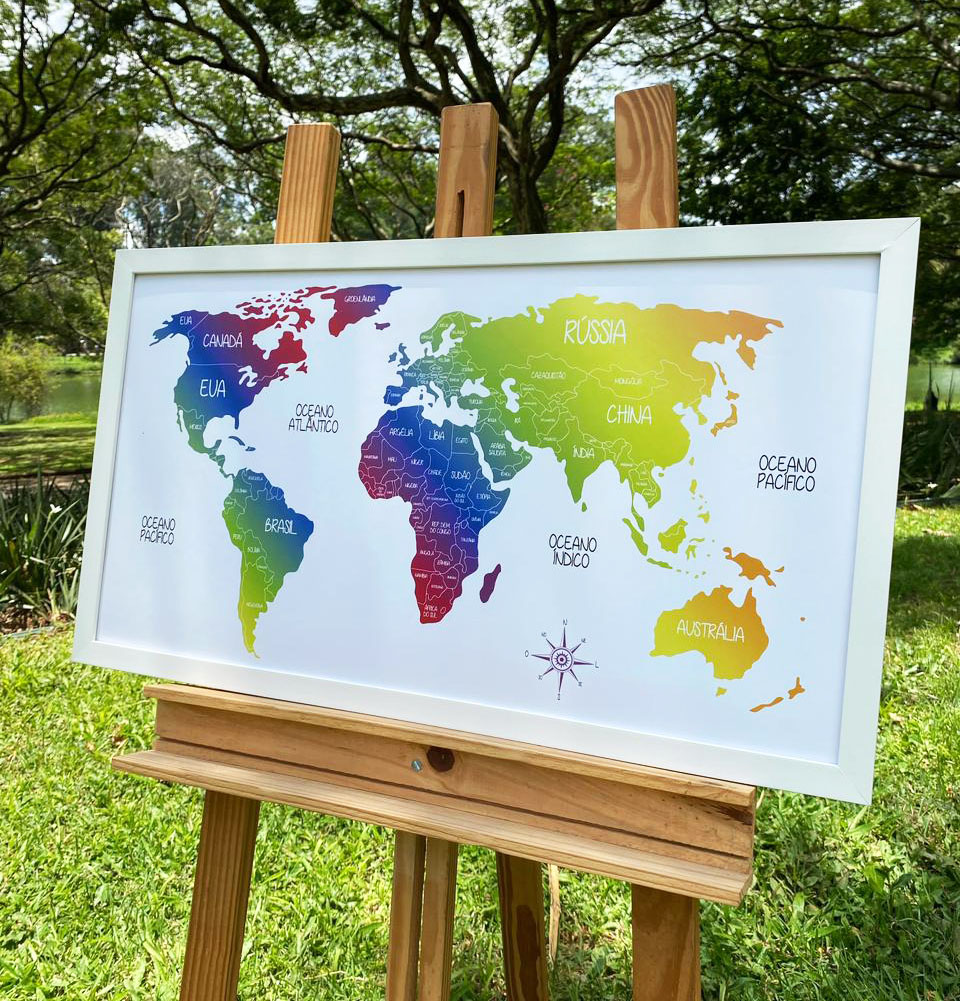 erros comuns ao fazer quadro de viagens com alfinetes