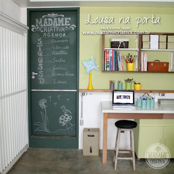 Ideias Criativas para Usar Sua Parede de Lousa em Casa