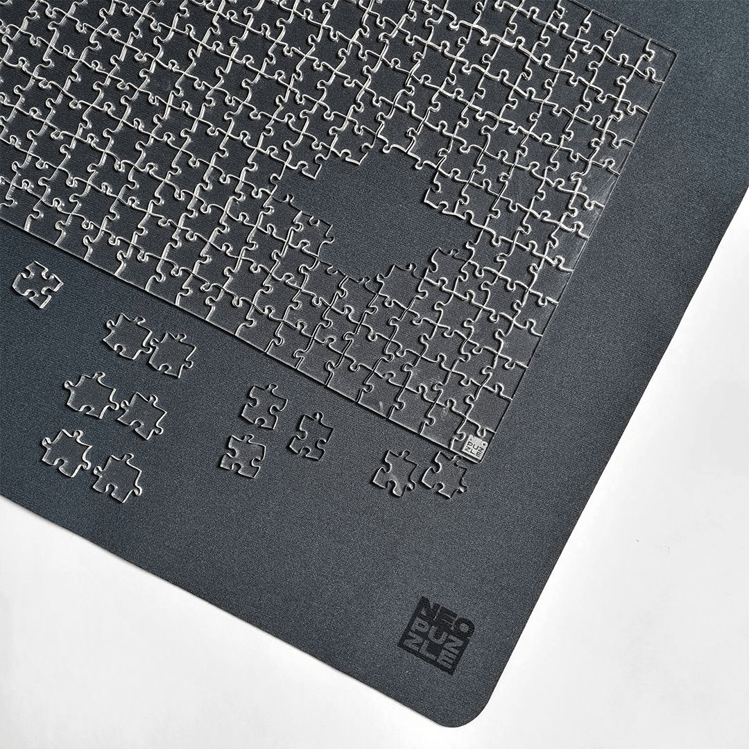 como fazer tapete de quebra cabeça