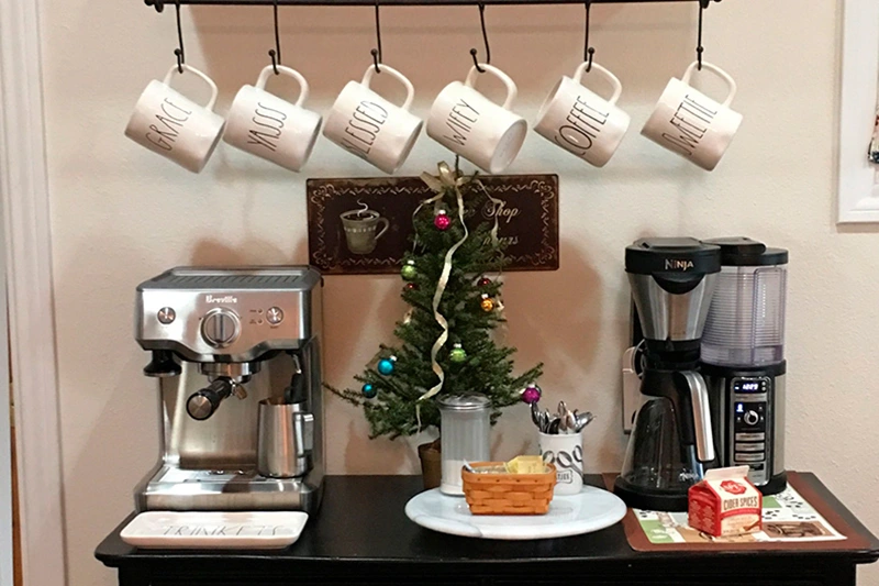 como fazer um cantinho do café em casa