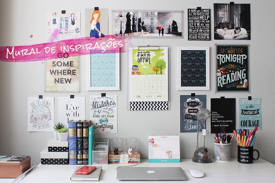 como fazer um mural de inspirações