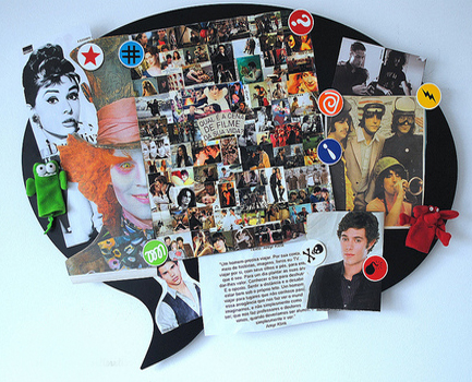 como fazer um mural de inspirações