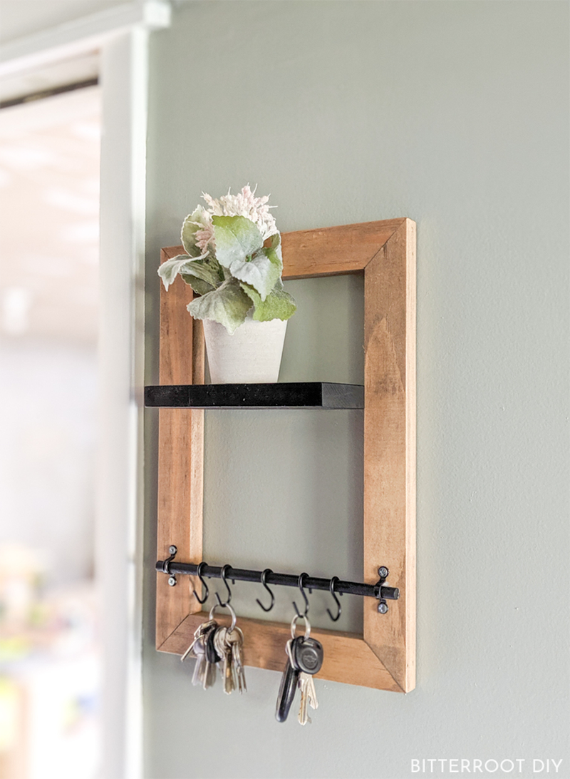 como fazer um porta-chaves de cimento