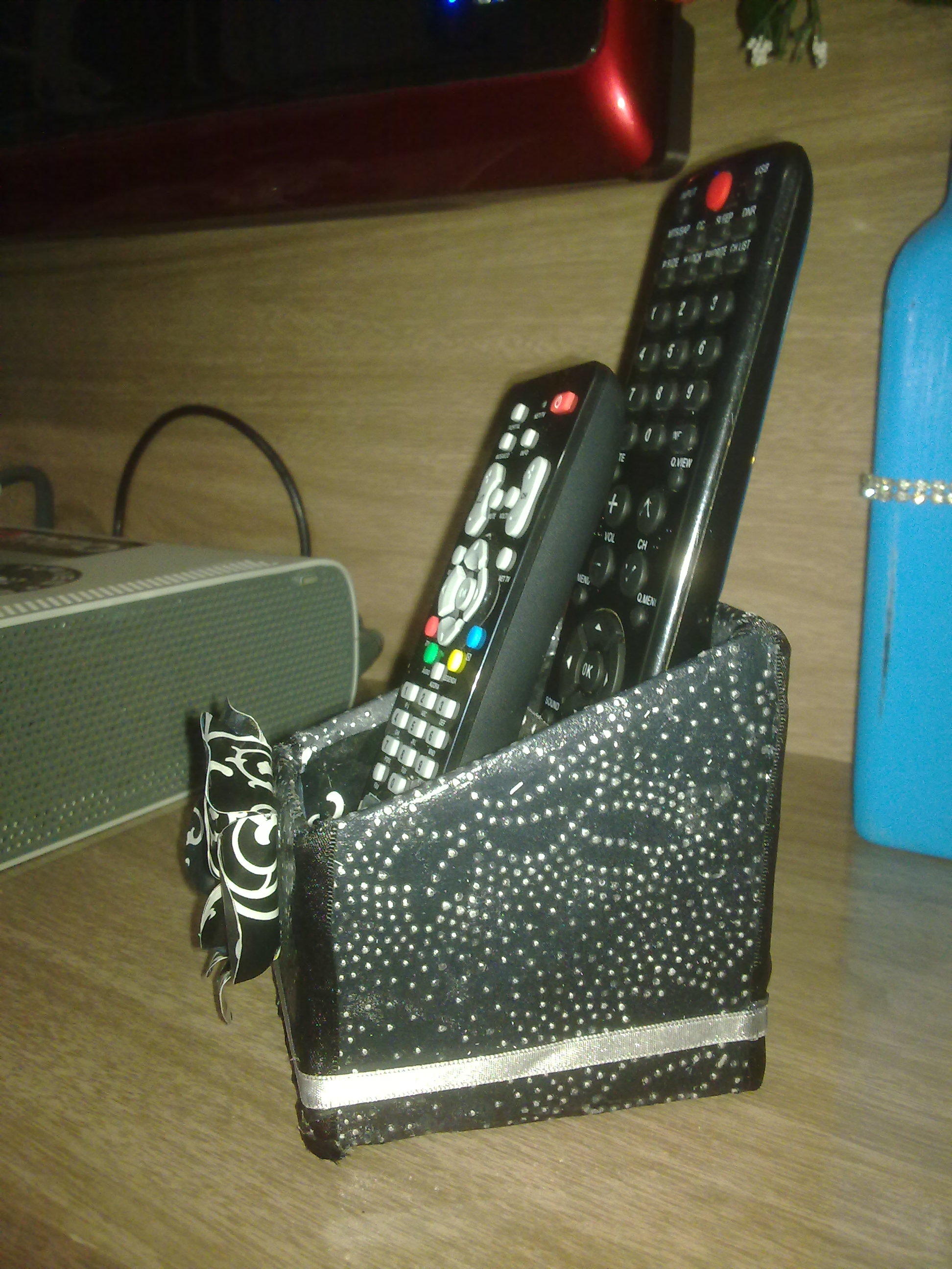 como fazer um porta-controle remoto