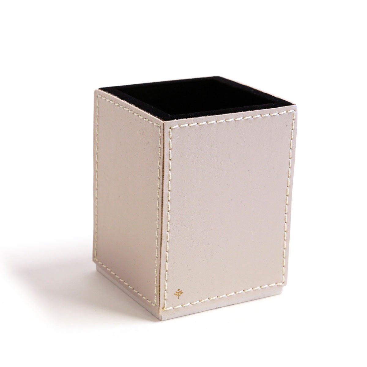 como fazer um porta-lápis de couro